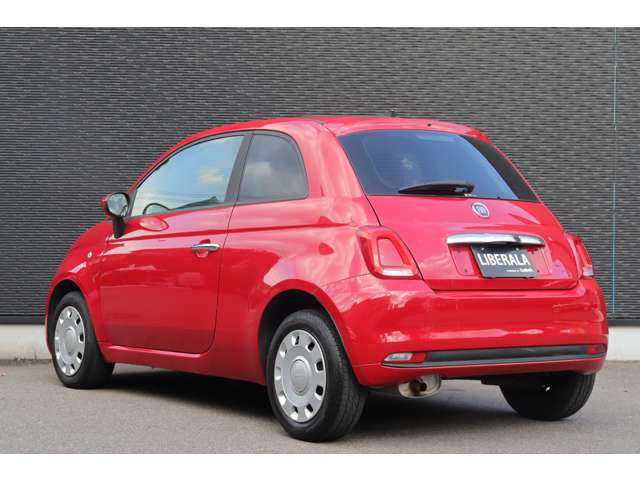 フィアット ５００ 1．2 ポップ 大分県 2019(平31)年 5.4万km パソドプレレッド 保証書　/取扱説明書　/純正ディスプレイオーディオ　/ＡｐｐｌｅＣａｒＰｌａｙ　/Ｂｌｕｅｔｏｏｔｈ　/ＵＳＢ　/赤革シートカバー　/ハロゲンライト　/リアフォグ　/社外フロアマット　/ＥＴＣ　