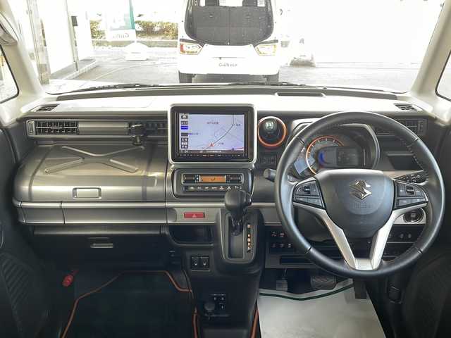 スズキ スペーシア ギア HYBRID XZ 福島県 2021(令3)年 5万km ピュアホワイトP １オーナー　純正８インチ　全方位モニター　スズキセーフティーサポート　レーダークルーズコントロール　両側パワースライドドア　シートヒーター　ＥＴＣ　前後ドライブレコーダー　クリアランスソナー