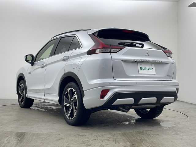 三菱 エクリプス クロス ＰＨＥＶ P 秋田県 2024(令6)年 0.3万km ホワイトダイヤモンド 4WD/サンルーフ/純正ナビ/（AM/FM/BT/TV）/全方位カメラ/前後ドライブレコーダー/前後コーナーセンサー/電動パーキングブレーキ/オートホールド/ハーフレザーシート/全席シートヒーター/ステアリングヒーター/パワーバックドア/AC1500W/パドルシフト/マイパイロット/衝突被害軽減ブレーキ/レーンキープアシスト/レーダークルーズコントロール/ETC/純正18インチアルミホイール