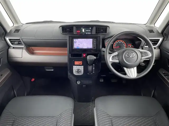 トヨタ ルーミー G S 埼玉県 2018(平30)年 3.5万km ブラックマイカメタリック 純正ナビ/(Bluetooth/CD/AUX/AM/FM)/地デジワンセグ/バックカメラ/前後ドライブレコーダー/デジタルインナーミラー/ETC/クルーズコントロール/衝突軽減ブレーキ/両側パワースライドドア/プッシュスタート/ステアリングリモコン/アイドリングストップ/電動格納ミラー/ウィンカーミラー/フロントフォグランプ/純正フロアマット/純正ドアバイザー