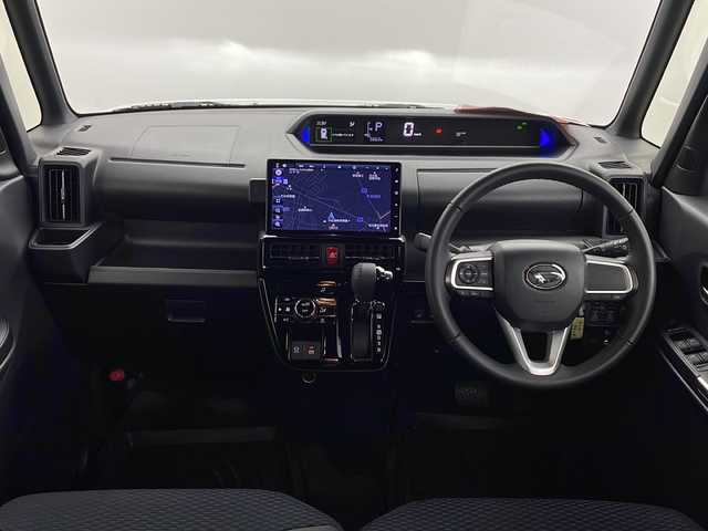 ダイハツ タント カスタム RS 愛知県 2023(令5)年 0.6万km シャイニングホワイトパール /純正10インチメモリーナビ//CD/DVD/BT/USB//フルセグTV//バックカメラ//両側パワースライドドア//ＬＥＤオートライト//前席シートヒーター//ハーフレザーシート//スマートキー//衝突軽減ブレーキ//クリアランスソナー//アイドリングストップ//純正15インチＡＷ//横滑り防止//オートリトラクタブルウィンカー//フロアマット//革巻きステア//ステアスイッチ//ロールサンシェード//オートホールド//保証書//取説//スペアスマートキー
