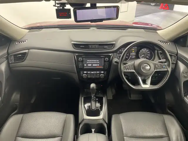 日産 エクストレイル 20X 群馬県 2017(平29)年 3.7万km ガーネットレッド 純正ナビ　全方位カメラ　デジタルインナーミラー　電動リアゲート　アダプティブクルーズコントロール　衝突被害軽減ブレーキ　シートヒーター　電動パーキングブレーキ　ＥＴＣ　前後ドラレコ　ＬＥＤライト　禁煙