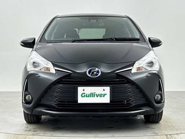 トヨタ ヴィッツ ハイブリッド F 奈良県 2017(平29)年 3.5万km ブラックマイカ SDナビ/AVIC-RW901/Bluetooth フルセグTV CD DVD iPod/バックカメラ/レーンキープアシスト/オートハイビーム/ドラレコ/ETC/スマートキー/純正フロアマット