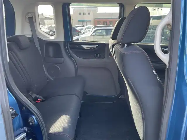 ホンダ Ｎ ＢＯＸ カスタム ターボ SSパッケージ 長崎県 2014(平26)年 8.4万km 青／シルバー 純正SDナビ/CD/DVD/BT/USB/フルセグTV/バックカメラ/両側パワースライドドア/ステアリングスイッチ/クルーズコントロール/パドルシフト/CTBA/LEDヘッドライト/オートライト