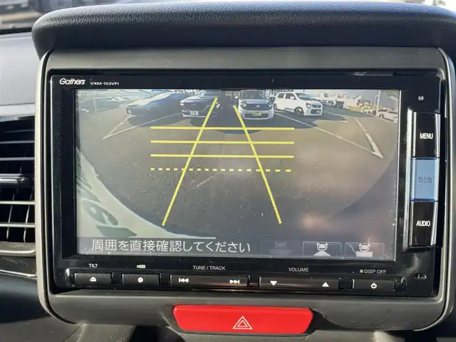 ホンダ Ｎ ＢＯＸ カスタム ターボ SSパッケージ 長崎県 2014(平26)年 8.4万km 青／シルバー 純正SDナビ/CD/DVD/BT/USB/フルセグTV/バックカメラ/両側パワースライドドア/ステアリングスイッチ/クルーズコントロール/パドルシフト/CTBA/LEDヘッドライト/オートライト