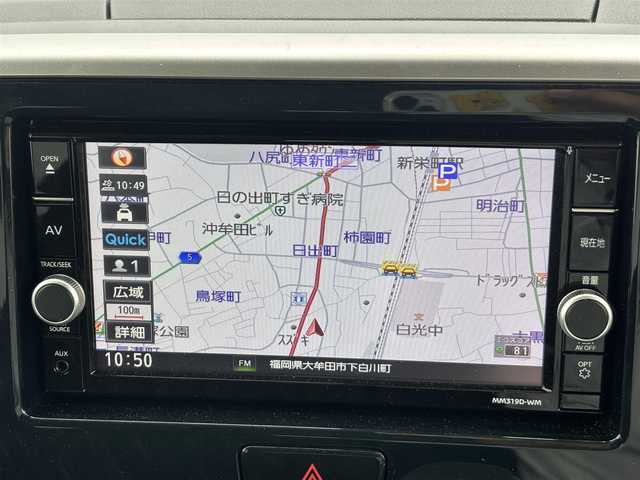 三菱 ｅＫスペース カスタムT セーフティプラスED 山口県 2019(令1)年 2.6万km レッドメタリック (株)IDOMが運営する【じしゃロン宇部店】の自社ローン専用車両になります。こちらは現金またはオートローンご利用時の価格です。自社ローンご希望の方は別途その旨お申付け下さい。/横滑り防止装置/レーンキープアシスト/オートマチックハイビーム/純正ナビ(フルセグ、iPod、AUX)/クルーズコントロール/衝突被害軽減システム/シートヒーター/ドラレコ/両側電動スライドドア/純正フロアマット/純正アルミホイール