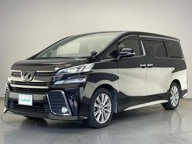 トヨタ ヴェルファイア Z Aエディション ゴールデンアイズ 愛知県 2017(平29)年 8.4万km ブラック アルパイン１１型ナビ　フルセグＴＶ　ＨＤＭＩ　アルパイン１２．８型後席モニター　バックカメラ　ハーフレザー　クルコン　両側パワースライドドア　ＥＴＣ　電動パーキング　ＬＥＤオートライト　フォグ　ステアリングスイッチ　禁煙車