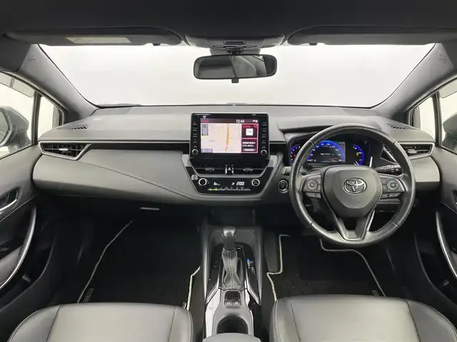 トヨタ カローラツーリング ダブルバイビー 富山県 2020(令2)年 3.4万km ブラックマイカ 純正ナビ（AM/FM/USB/BT/Miracast）/フルセグTV/バックカメラ/アダプティブクルーズコントロール/衝突被害軽減ブレーキ/レーンキープアシスト/コーナーセンサー前後/ブラインドスポットモニター/オートマチックハイビーム/LEDヘッドライト/ハーフレザーシート/純正17インチAW/スマートキー/プッシュスタート/保証書/純正フロアマット