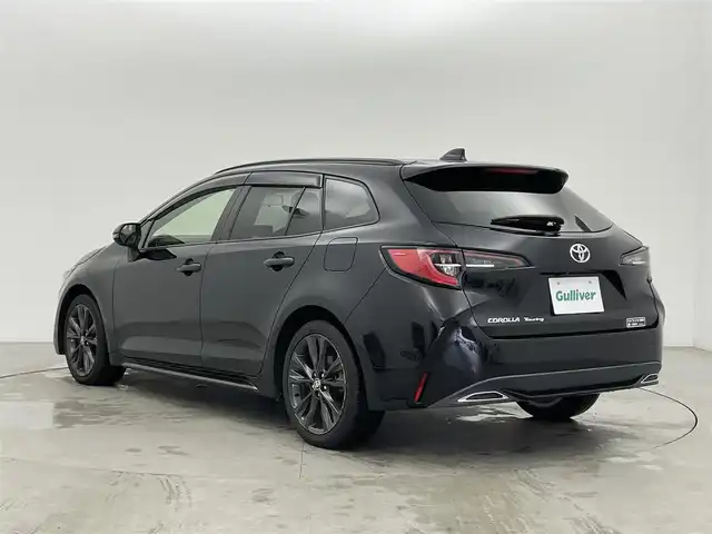 トヨタ カローラツーリング ダブルバイビー 富山県 2020(令2)年 3.4万km ブラックマイカ 純正ナビ（AM/FM/USB/BT/Miracast）/フルセグTV/バックカメラ/アダプティブクルーズコントロール/衝突被害軽減ブレーキ/レーンキープアシスト/コーナーセンサー前後/ブラインドスポットモニター/オートマチックハイビーム/LEDヘッドライト/ハーフレザーシート/純正17インチAW/スマートキー/プッシュスタート/保証書/純正フロアマット