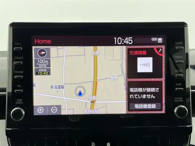 トヨタ カローラツーリング ダブルバイビー 富山県 2020(令2)年 3.4万km ブラックマイカ 純正ナビ（AM/FM/USB/BT/Miracast）/フルセグTV/バックカメラ/アダプティブクルーズコントロール/衝突被害軽減ブレーキ/レーンキープアシスト/コーナーセンサー前後/ブラインドスポットモニター/オートマチックハイビーム/LEDヘッドライト/ハーフレザーシート/純正17インチAW/スマートキー/プッシュスタート/保証書/純正フロアマット