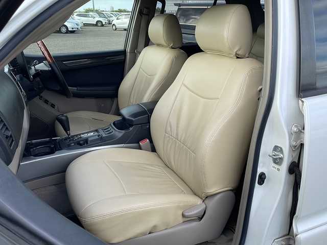 トヨタ ハイラックス サーフ SSR－G 新潟県 2003(平15)年 18.5万km ホワイトパールクリスタルシャイン 4WD/ディスプレイオーディオ/BT/ETC/サンルーフ/革調シートカバー/リモコンキー /LEDヘッドライト/オートライト/フォグランプ/社外16インチアルミホイール