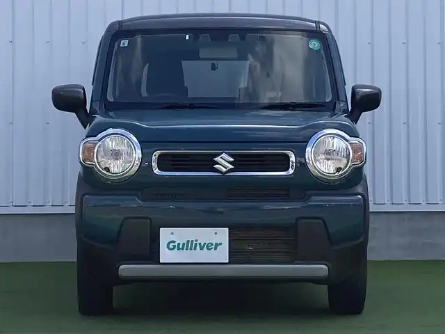 スズキ ハスラー HYBRID G 香川県 2021(令3)年 3.4万km デニムブルー ガンメタリック 2トーン 登録時走行距離：33694km/ケンウッド製メモリナビ/　CD DVD BT フルセグTV/バックカメラ/デュアルカメラブレーキサポート/レーンキープアシスト/クリアランスソナー/横滑り防止装置/アイドリングストップ/オートライト/レベラいざヘッドライト/前後ドライブレコーダー/ETC/シートヒーター/プッシュスタート/スマートキー/スペアキー