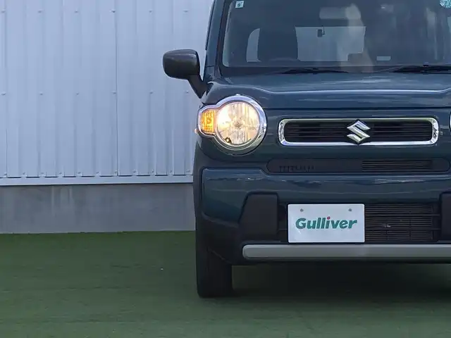 スズキ ハスラー HYBRID G 香川県 2021(令3)年 3.4万km デニムブルー ガンメタリック 2トーン 登録時走行距離：33694km/ケンウッド製メモリナビ/　CD DVD BT フルセグTV/バックカメラ/デュアルカメラブレーキサポート/レーンキープアシスト/クリアランスソナー/横滑り防止装置/アイドリングストップ/オートライト/レベラいざヘッドライト/前後ドライブレコーダー/ETC/シートヒーター/プッシュスタート/スマートキー/スペアキー