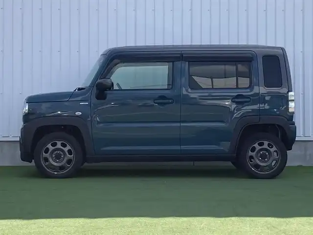 スズキ ハスラー HYBRID G 香川県 2021(令3)年 3.4万km デニムブルー ガンメタリック 2トーン 登録時走行距離：33694km/ケンウッド製メモリナビ/　CD DVD BT フルセグTV/バックカメラ/デュアルカメラブレーキサポート/レーンキープアシスト/クリアランスソナー/横滑り防止装置/アイドリングストップ/オートライト/レベラいざヘッドライト/前後ドライブレコーダー/ETC/シートヒーター/プッシュスタート/スマートキー/スペアキー