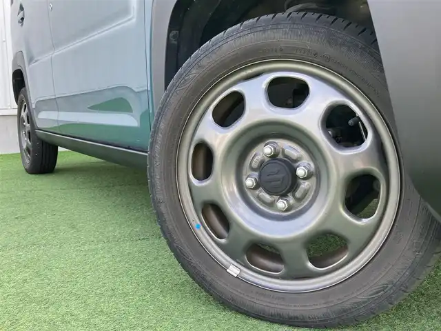 スズキ ハスラー HYBRID G 香川県 2021(令3)年 3.4万km デニムブルー ガンメタリック 2トーン 登録時走行距離：33694km/ケンウッド製メモリナビ/　CD DVD BT フルセグTV/バックカメラ/デュアルカメラブレーキサポート/レーンキープアシスト/クリアランスソナー/横滑り防止装置/アイドリングストップ/オートライト/レベラいざヘッドライト/前後ドライブレコーダー/ETC/シートヒーター/プッシュスタート/スマートキー/スペアキー