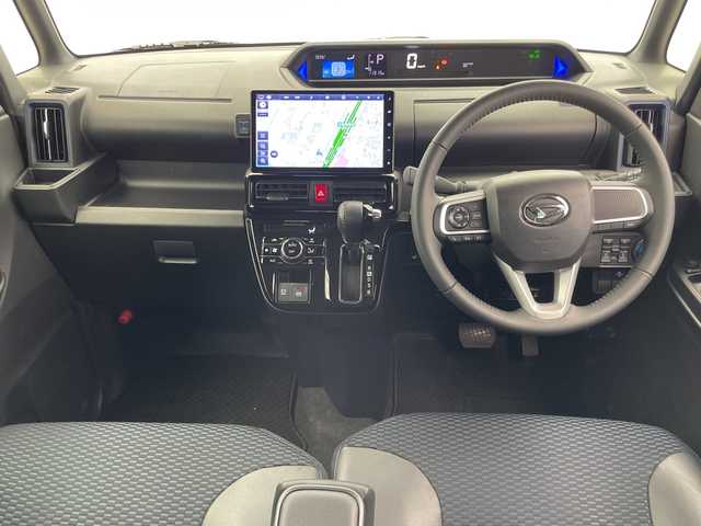 ダイハツ タント カスタム RS 千葉県 2022(令4)年 1.2万km ブラックマイカメタリック/シャイニングホワイトパール スマートアシスト/純正SDナビ/フルセグ/Bluetooth/CD/DVD/バックカメラ/全方位モニター/両側電動スライドドア/スマートキー/プッシュスタート/ビルトインETC/純正ドライブレコーダー/ハーフレザーシート/前席シートヒーター/純正AW/LEDヘッドライト/オートライト/W&サイドエアバック/カーテンエアバック/シートバックテーブル/ロールサンシェード