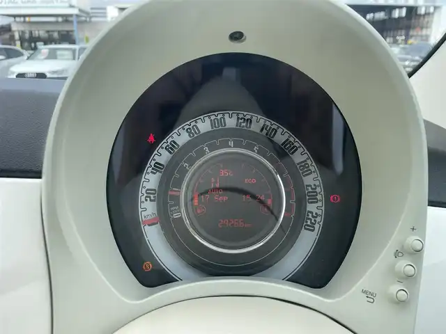 フィアット ５００ 1．2 ポップ 滋賀県 2020(令2)年 3万km 白 純正ディスプレイオーディオ/Bluetooth/キーレス/アイドリングストップ/ETC/保証書/取扱説明書/スペアキー