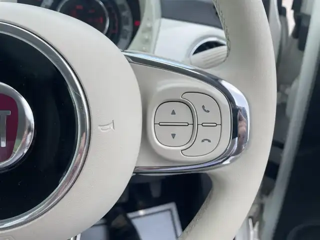 フィアット ５００ 1．2 ポップ 滋賀県 2020(令2)年 3万km 白 純正ディスプレイオーディオ/Bluetooth/キーレス/アイドリングストップ/ETC/保証書/取扱説明書/スペアキー