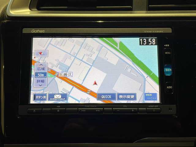 ホンダ フィット 13G FパックコンフォートED 新潟県 2016(平28)年 11.4万km プレミアムディープモカパール バックビューモニター/社外ナビゲーションシステム/・CD/DVD/TV/BT/ETC/シートヒーター/ABS/TCS/VDC/ブレーキアシスト