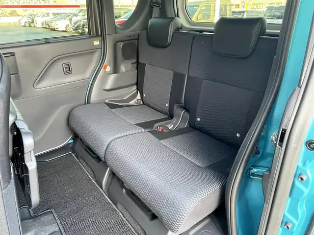 ダイハツ タント カスタム X 青森県 2023(令5)年 1万km ターコイズブルーマイカメタリック 4WD/前席シートヒーター/両側パワースライドドア/プッシュスタート/スマートキー×２/純正フロアマット/アイドリングストップ/衝突被害軽減システム