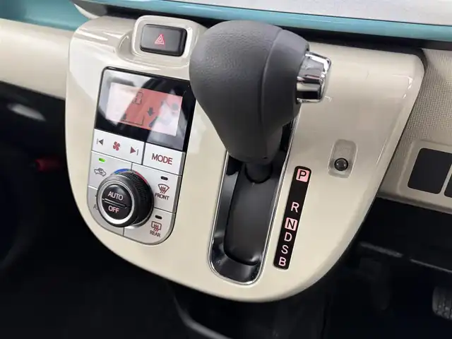 ダイハツ ムーヴ キャンバス X LTD SA Ⅱ 愛知県 2016(平28)年 5.4万km パールホワイトⅢ/ファインミントメタリック 2トーン 純正7インチナビ/（TV/AM/FM/CD/AUX）/バックカメラ/両側パワースライドドア/純正フロアマット/社外AW/オートライト/プッシュスタート/スマートキー/スペアキー/ドアバイザー/ベンチシート/ステアリングリモコン/電動格納見ミラー