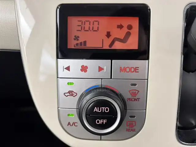 ダイハツ ムーヴ キャンバス X LTD SA Ⅱ 愛知県 2016(平28)年 5.4万km パールホワイトⅢ/ファインミントメタリック 2トーン 純正7インチナビ/（TV/AM/FM/CD/AUX）/バックカメラ/両側パワースライドドア/純正フロアマット/社外AW/オートライト/プッシュスタート/スマートキー/スペアキー/ドアバイザー/ベンチシート/ステアリングリモコン/電動格納見ミラー