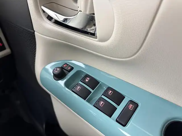 ダイハツ ムーヴ キャンバス X LTD SA Ⅱ 愛知県 2016(平28)年 5.4万km パールホワイトⅢ/ファインミントメタリック 2トーン 純正7インチナビ/（TV/AM/FM/CD/AUX）/バックカメラ/両側パワースライドドア/純正フロアマット/社外AW/オートライト/プッシュスタート/スマートキー/スペアキー/ドアバイザー/ベンチシート/ステアリングリモコン/電動格納見ミラー