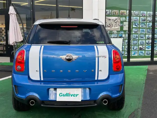 ＭＩＮＩ ミニ クロスオーバー クーパー S 長崎県 2014(平26)年 2.6万km トゥルーブルーM /社外ナビ/（ＡＭ/ＦＭ/CD/DVD/Bluetooth/フルセグTV）//オートライト//スマートキー×２/プッシュスタート//LEDヘッドライト//オートライト//純正フロアマット//盗難防止装置//純正１７インチアルミホイール//社外フロアマット//バックカメラ(モニターにうつらず)