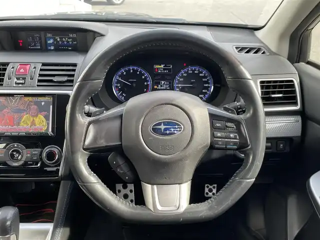 スバル レヴォーグ 1．6GT－S アイサイト 富山県 2014(平26)年 9.4万km クリスタルブラックシリカ (株)IDOMが運営する【じしゃロン富山店】の自社ローン専用車両になります。こちらは現金またはオートローンご利用時の価格です。自社ローンご希望の方は別途その旨お申し付け下さい/レーン逸脱警報/ETC/バックカメラ/ドライブレコーダー/フルセグTV