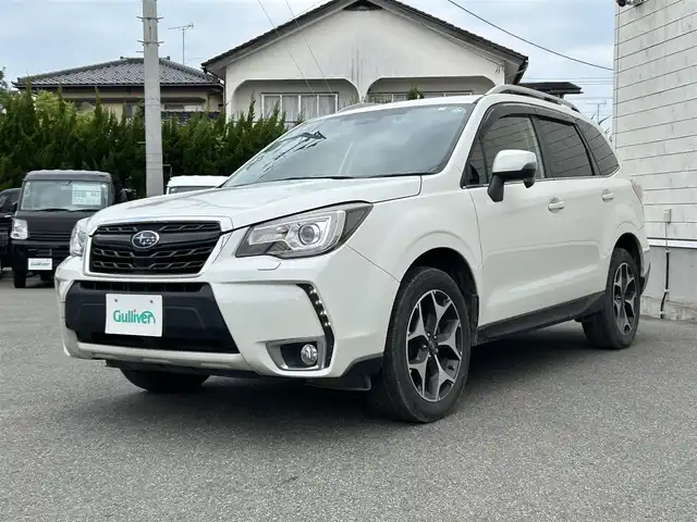 スバル フォレスター S－リミテッド 山形県 2016(平28)年 5.7万km パール 禁煙車/4WD/社外ナビ/・フルセグTV/FM/AM/DVD/Bluetooth/全車速追従機能クルーズコントロール/アイドリングストップ/レーンキープアシスト/AT誤発進抑制制御/車線逸脱警報/衝突被害軽減ブレーキ/横滑り防止装置/盗難防止装置/LEDヘッドライト/オートライト/ハーフレザーシート/パワーシート/シートヒーター/パワーバックドア/ルーフレール/バックカメラ/純正フロアマット/純正ドアバイザー/ETC/保証書/取扱説明書
