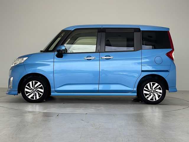 トヨタ ルーミー カスタムG 愛知県 2019(令1)年 6.6万km ファインブルーマイカメタリック 衝突被害軽減ブレーキ/7インチSDナビ（あり）/両側パワースライドドア/クルーズコントロール/シートヒーター/フルセグTV/CD/Bluetooth/バックカメラ/コーナーセンサー/純正アルミホイール/LEDヘッドライト/レーンキープアシスト/オートマチックハイビーム/ドライブレコーダー/ETC/ステアリングスイッチ/スマートキー/プッシュスタート