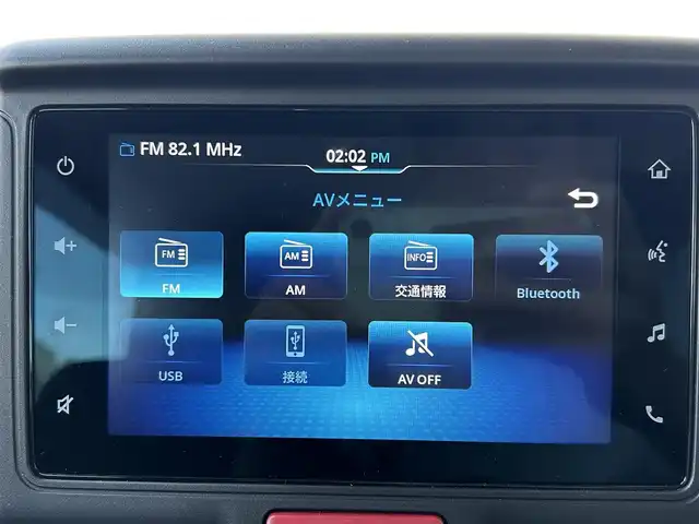 スズキ エブリイ JOIN 高知県 2024(令6)年 0.7万km グレー 社外ディスプレイオーディオ/バックカメラ/Bluetooth・USB接続/プッシュスタート/スマートキー/シートヒーター/オートライト/コーナーセンサー/衝突軽減ブレーキ/レーンアシスト/革調シートカバー/アイドリングストップ/オーバーヘッドコンソール/ドアバイザー/電動格納ミラー