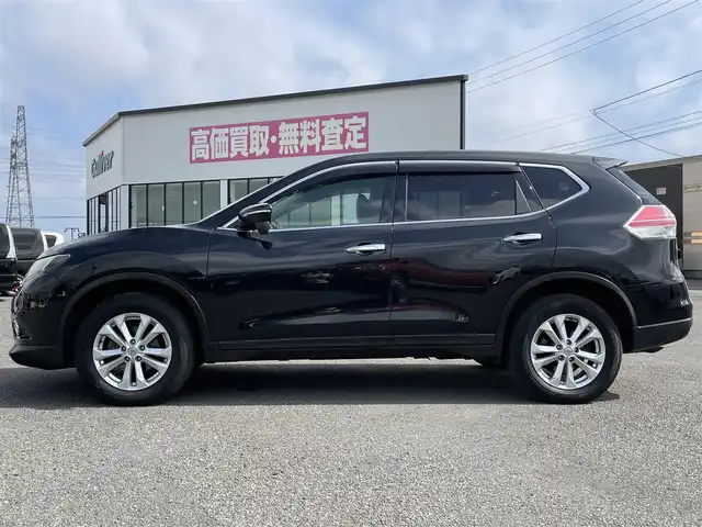 日産 エクストレイル 20X エマージェンシーブレーキ 道央・札幌 2017(平29)年 9万km ダイヤモンドブラック ４WD/純正SDナビ/DVD/SD/BT/AUX/エマージェンシーブレーキ/横滑り防止装置/ダウンヒルアシストコントロール/クリアランスソナー/バックカメラ/ビルトインETC/ECOMODE/前席シートヒーター/レザーシート/革巻きステアリング/ステアリングリモコン/プッシュスタート/スマートキー/LEDヘッドライト/オートライト/フォグランプ/電動格納ミラー/ウィンカーミラー/純正フロアマット/ドアバイザー