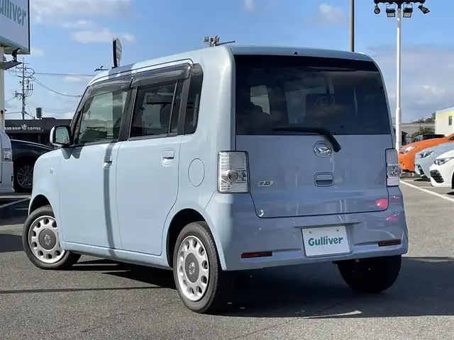 ダイハツ ムーヴ コンテ X VS 長崎県 2015(平27)年 6.4万km ミストブルーマイカメタリック 純正オーディオCD/電動格納ミラー/純正フロアマット/ドアバイザー/スマートキー