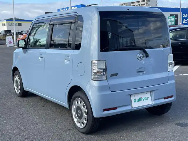 ダイハツ ムーヴ コンテ X VS 長崎県 2015(平27)年 6.4万km ミストブルーマイカメタリック 純正オーディオCD/電動格納ミラー/純正フロアマット/ドアバイザー/スマートキー