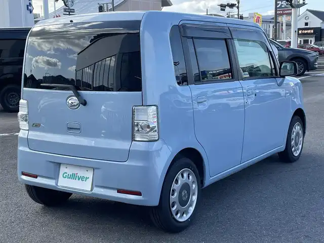 ダイハツ ムーヴ コンテ X VS 長崎県 2015(平27)年 6.4万km ミストブルーマイカメタリック 純正オーディオCD/電動格納ミラー/純正フロアマット/ドアバイザー/スマートキー