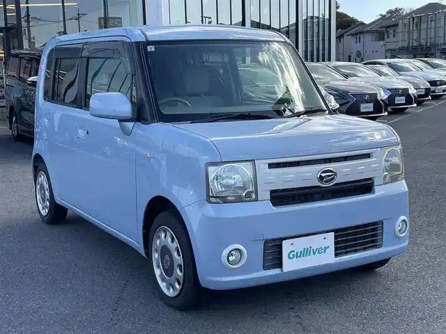 ダイハツ ムーヴ コンテ X VS 長崎県 2015(平27)年 6.4万km ミストブルーマイカメタリック 純正オーディオCD/電動格納ミラー/純正フロアマット/ドアバイザー/スマートキー