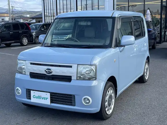 ダイハツ ムーヴ コンテ X VS 長崎県 2015(平27)年 6.4万km ミストブルーマイカメタリック 純正オーディオCD/電動格納ミラー/純正フロアマット/ドアバイザー/スマートキー