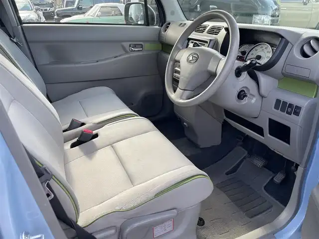 ダイハツ ムーヴ コンテ X VS 長崎県 2015(平27)年 6.4万km ミストブルーマイカメタリック 純正オーディオCD/電動格納ミラー/純正フロアマット/ドアバイザー/スマートキー