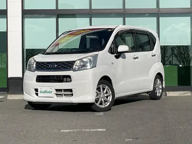 ダイハツ ムーヴ X SA 和歌山県 2015(平27)年 1.6万km ホワイト 社外ナビ/バックカメラ/HDMI/衝突軽減ブレーキ/コーナーセンサー/横滑り防止機能/アイドリングストップ/純正アルミホイール/純正フロアマット/オートライト