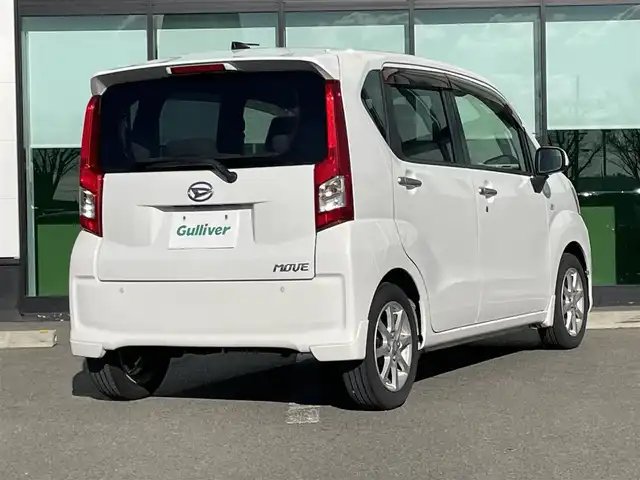 ダイハツ ムーヴ X SA 和歌山県 2015(平27)年 1.6万km ホワイト 社外ナビ/バックカメラ/HDMI/衝突軽減ブレーキ/コーナーセンサー/横滑り防止機能/アイドリングストップ/純正アルミホイール/純正フロアマット/オートライト