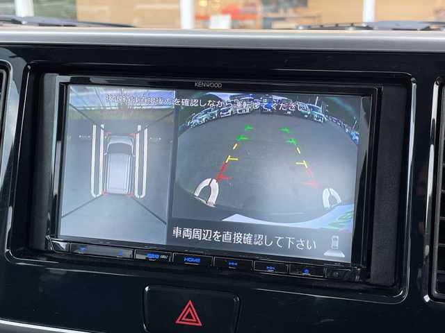 三菱 ｅＫスペース カスタムT セーフティパッケージ 愛媛県 2019(令1)年 4.4万km アメジストブラック 社外ナビ（KENWOOD）/・Bluetooth/・CD/DVD/マルチアラウンドビューモニター/両側パワースライドドア/衝突軽減ブレーキ/レーンキープアシスト/オートライト/オートマチックハイビーム/クルーズコントロール/LEDヘッドライト/シートヒーター/リアサーキュレーター/純正15インチAW/純正フロアマット/スマートキー/プッシュスタート