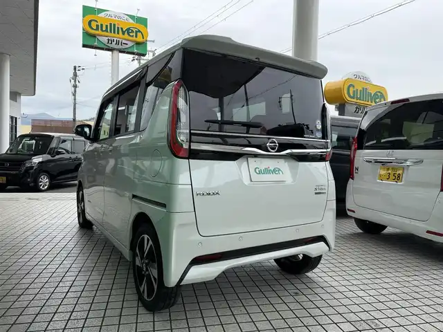 日産 ルークス HWS Gターボ プロパイロットED 京都府 2020(令2)年 5.2万km ホワイトパール 4WDターボ/プロパイロット/インテリジェントエマージェンシーブレーキ/踏み間違い衝突防止アシスト/車線逸脱警報/前方衝突予測警報/ふらつき警報/純正9インチメモリーナビ、地デジ、Bluetooth/アラウンドビューモニター/USB端子/ビルトインETC/ドライブレコーダー/オートライト/両側パワースライドドア /LEDヘッドランプ/ステアリングスイッチ/純正15インチアルミホイール