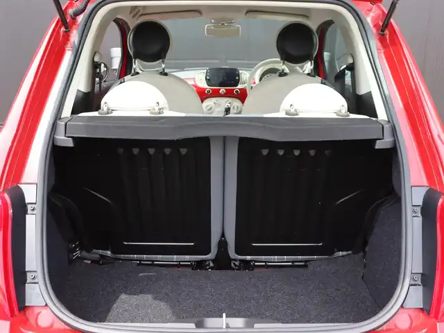 フィアット ５００ 1．2 ポップ 長野県 2019(令1)年 1.9万km 赤 純正Ｕｃｏｎｎｅｃｔタッチ式オーディオ/ＣａｒＰｌａｙ　/リモコンキー　/横滑り防止