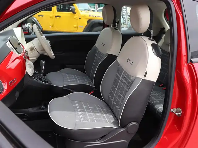 フィアット ５００ 1．2 ポップ 長野県 2019(令1)年 1.9万km 赤 純正Ｕｃｏｎｎｅｃｔタッチ式オーディオ/ＣａｒＰｌａｙ　/リモコンキー　/横滑り防止