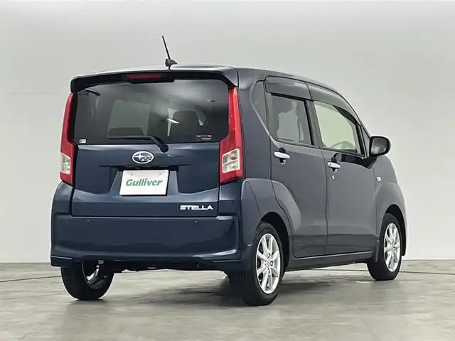 スバル ステラ G 福島県 2023(令5)年 1.5万km レーザーブルークリスタルシャイン スマートアシストIII　/・衝突軽減システム/・車線逸脱警報/・先行車発進告知/・ハイビームアシスト/・ＡＴ誤発信抑制/純正ナビ　/【AM/FM/Bluetooth/フルセグ】/型番:NMZK-W73A/バックカメラ　/シートヒーター　/ドライブレコーダー　/コーナーセンサー　/ステアリングスイッチ　/プッシュスタート　/・スマートキー　/ＥＴＣ　/オートミラー　/純正フロアマット/・アイドリングストップ