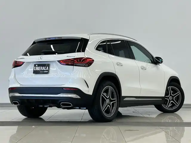 メルセデス・ベンツ ＧＬＡ２００ｄ 4マチック AMGライン 岡山県 2020(令2)年 3万km ポーラホワイト 純正ナビ　/全方位カメラ　/Ｂｌｕｅｔｏｏｔｈ　/フルセグTV/AMGパッケージ/RSP/アンビエントライト　/DSR/ハーフレザーシート　/コーナーセンサー　/道路標識アシスト/アテンションアシスト/レーンキープアシスト　/アクティブブレーキアシスト　/レーンチェンジアシスト　/アクティブブレーキアシスト/横滑り防止装置/パワーバックドア　/LEDヘッドライト/ＥＴＣ