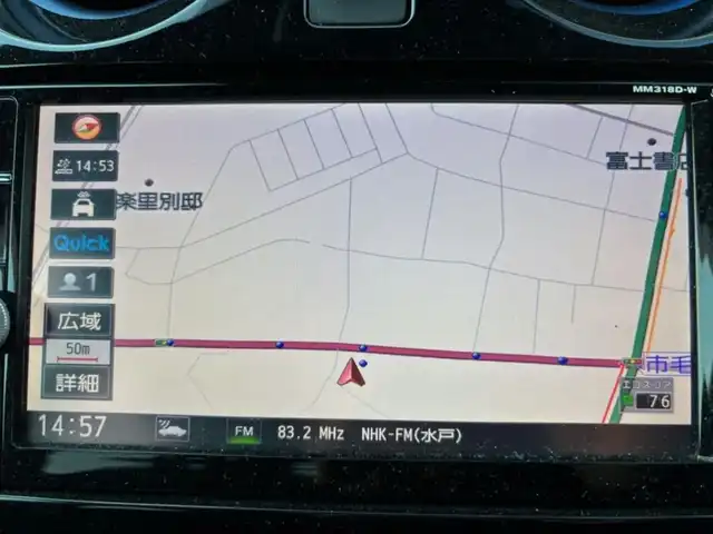 日産 ノート e－パワーオーテック 茨城県 2018(平30)年 3.8万km オーロラフレアブルーパール 純正ナビ ［MM318-W]/　(AM/FM/CD/DVD/Bluetooth/AUX)/フルセグTV/アラウンドビューモニター/純正ドライブレコーダー ［D34-D]/前後コーナーセンサー/ETC/純正フロアマット/社外15インチアルミホイール/プッシュスタート/LEDヘッドライト/オートマチックハイビーム/オートライト/クルーズコントロール/PCS/レーンキープアシスト/横滑り防止機能