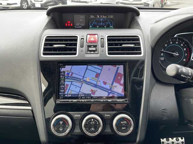 スバル フォレスター 2．0XT アイサイト 道東・釧路十勝 2016(平28)年 8.3万km ダークブルーパール STi2本出しマフラー/純正エンジンスターター/純正AW夏セット積込225/55R18/4WD/純正メモリナビ/　(AM/FM/CD/DVD/HDMI/BT)/フルセグTV/バックカメラ/プリクラッシュブレーキ/レーンキープアシスト/レーダークルーズコントロール/BSM/前席パワーシート/前席シートヒーター/ETC/ハーフレザーシート/横滑り防止装置/パドルシフト/ステアリングスイッチ/純正マフラー積込