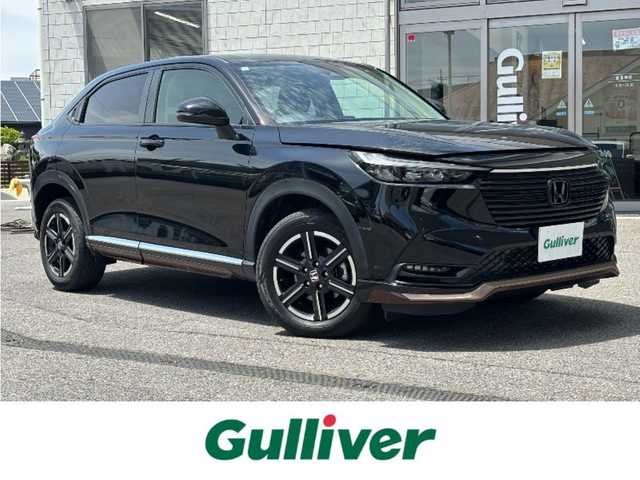ホンダ ヴェゼル G 愛知県 2021(令3)年 2.9万km クリスタルブラックパール 純正メモリナビ/フルセグテレビ/バックカメラ/純正ETC2.0/アイドリングストップ/クルーズコントロール/プッシュスタート/ブレーキホールド/パーキングセンサー/ダウンヒルアシストコントロール/横滑り防止装置/レーンキープアシスト/純正フロアマット/純正アルミホイール/スマートキー/電動格納式ドアミラー